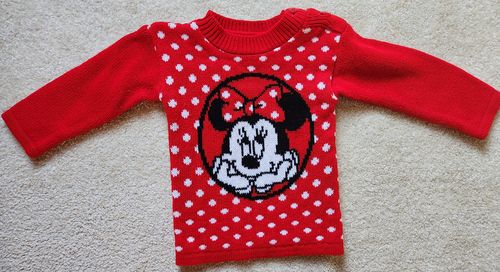 Minnie Mouse Sweater Puppet Costume
